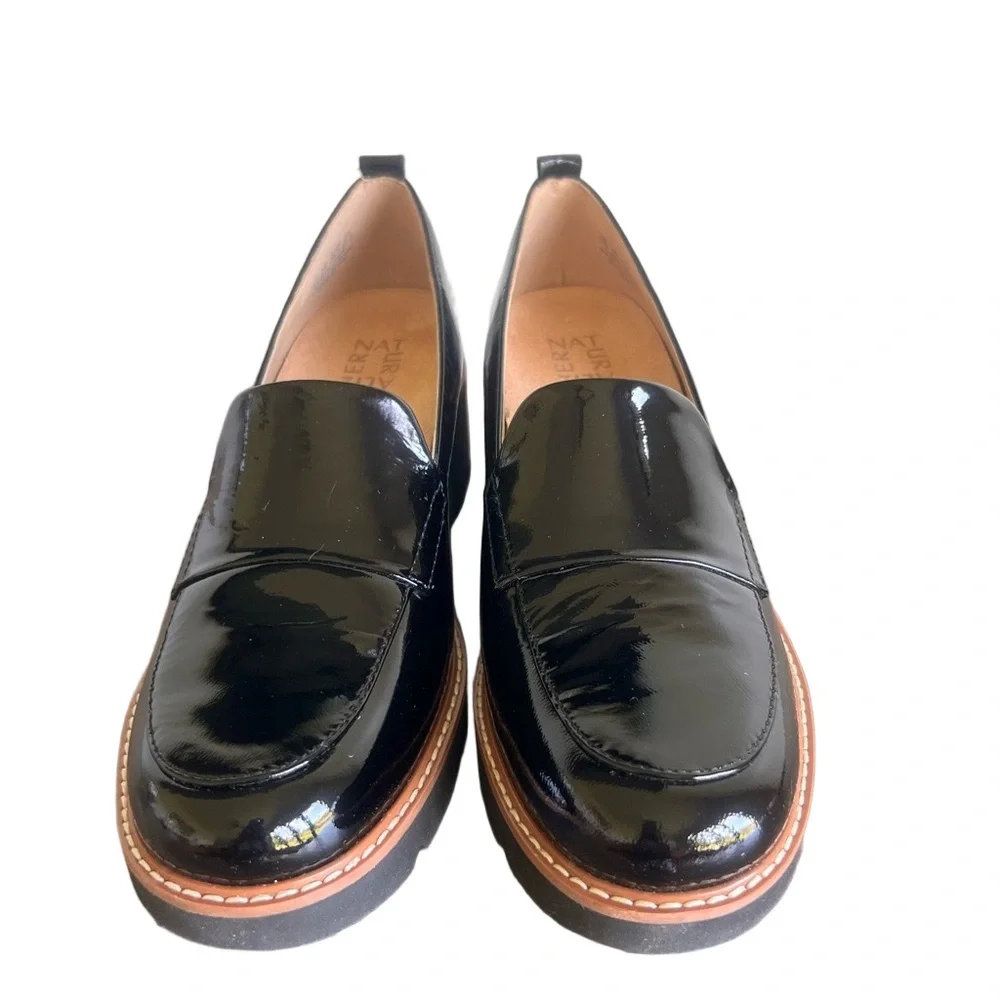 Naturalizer NEW Women's Darry Black Patent Leather Shoe Size 8 #B1465A